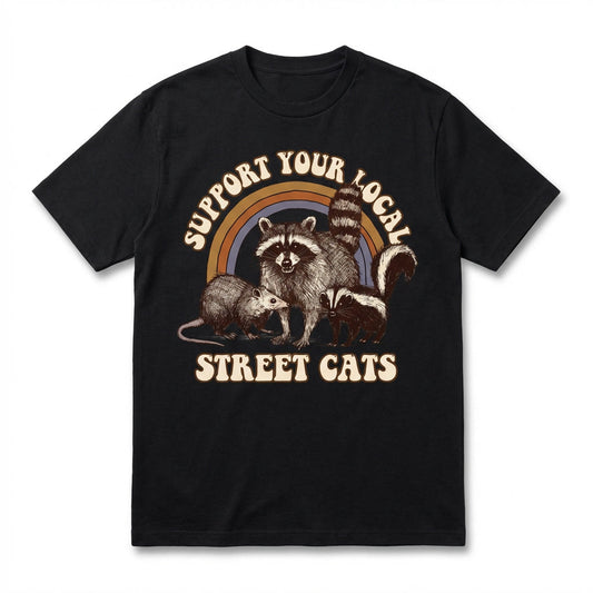 Local Street Cats Retro Tee