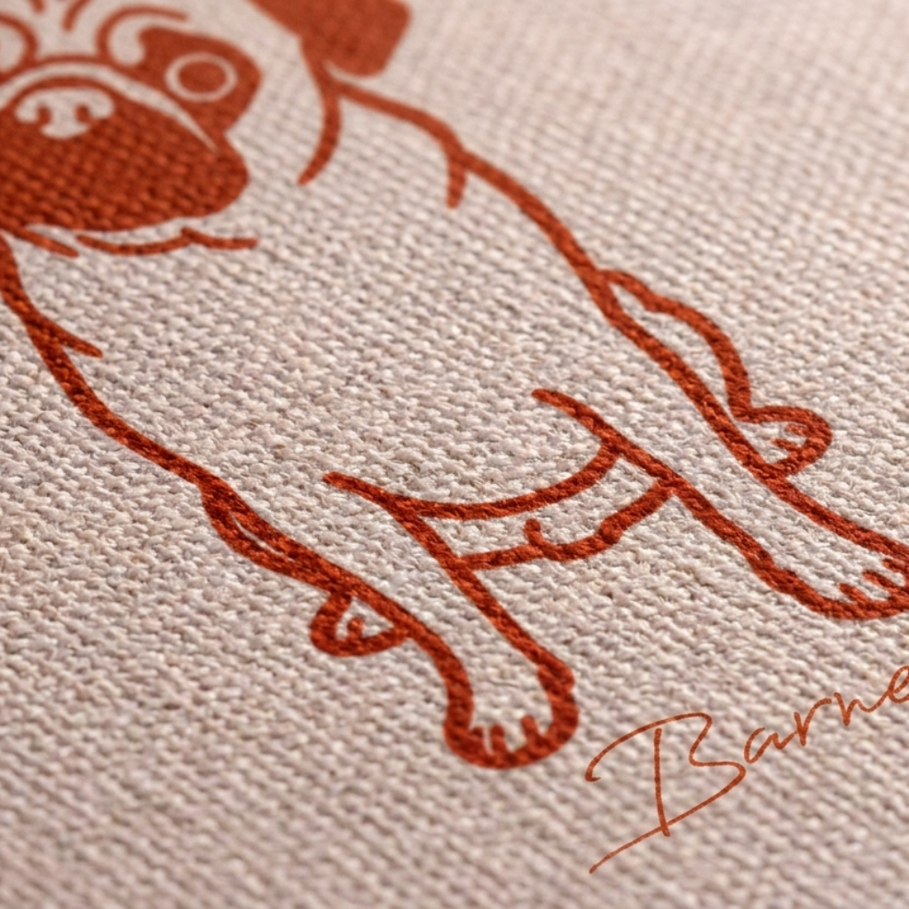 Colorful Bold Pet Canvas