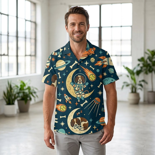 Hawaiian Shirt Space Dog room