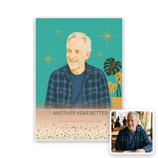Birthday Mid-Century Card