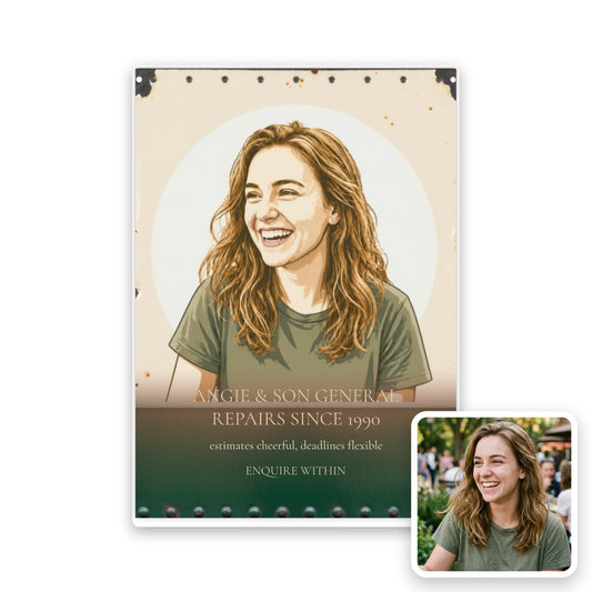 Birthday Enamel Card