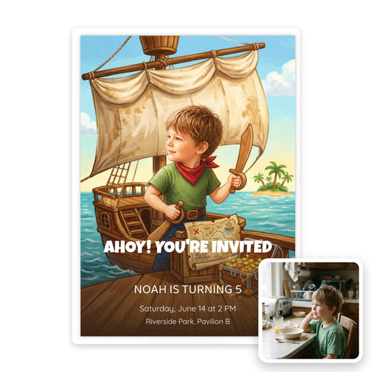Pirate Party Invitation