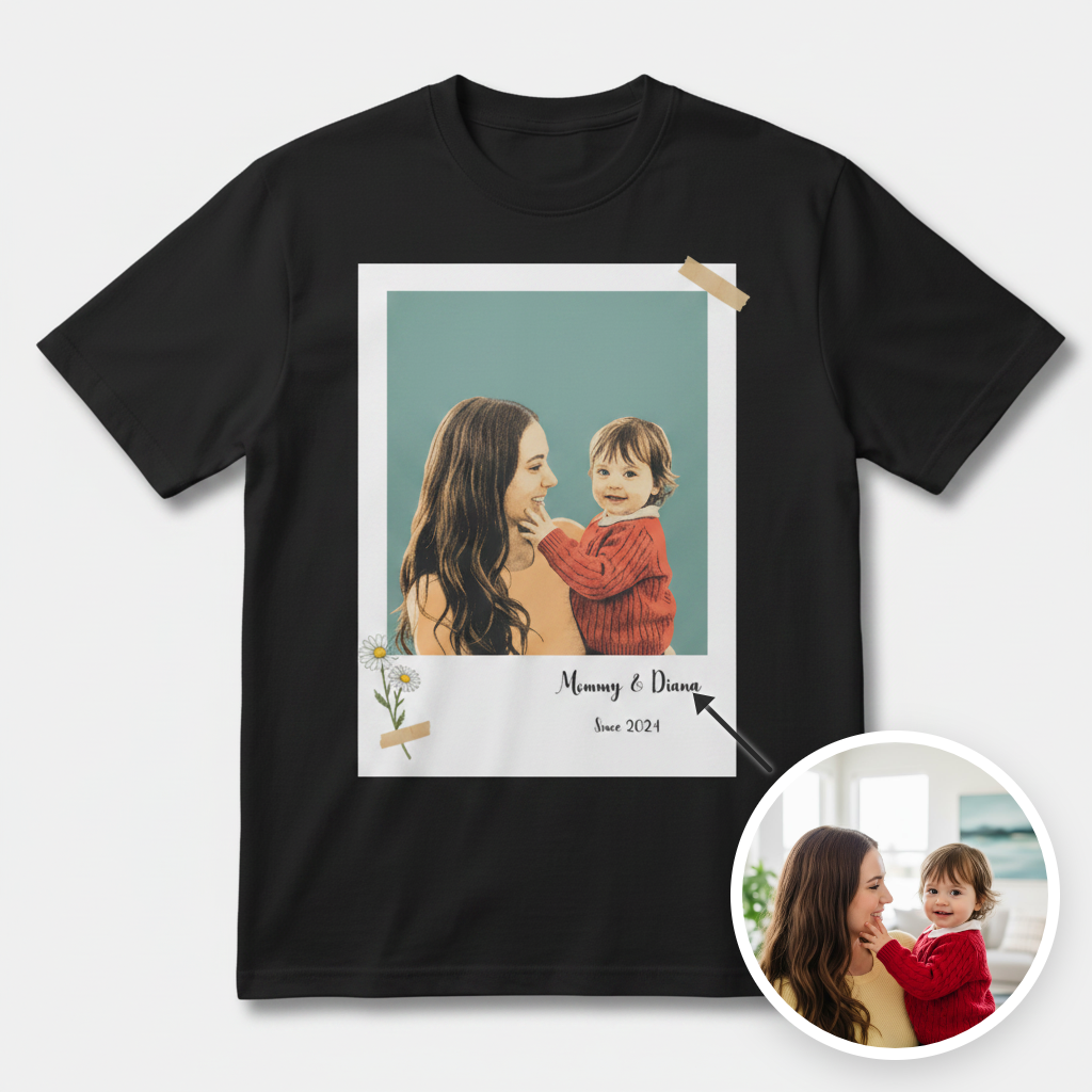 Mommy Polaroid Tshirt