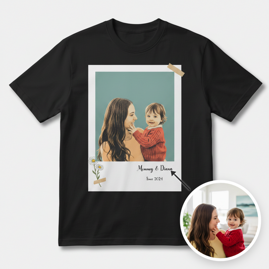 Mommy Polaroid Tshirt