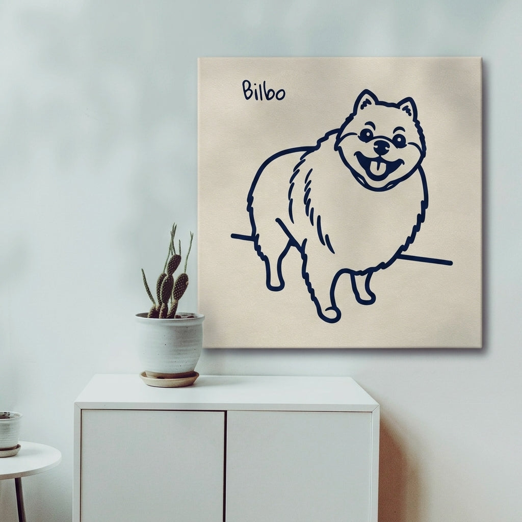 Pet Sketch Canvas