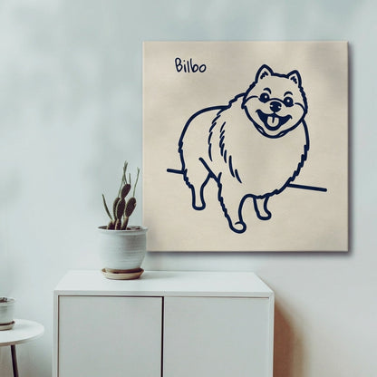 Pet Sketch Canvas