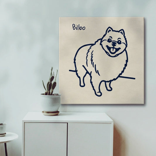 Pet Sketch Canvas