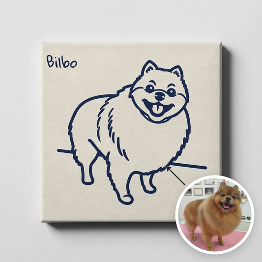 Pet Sketch Canvas