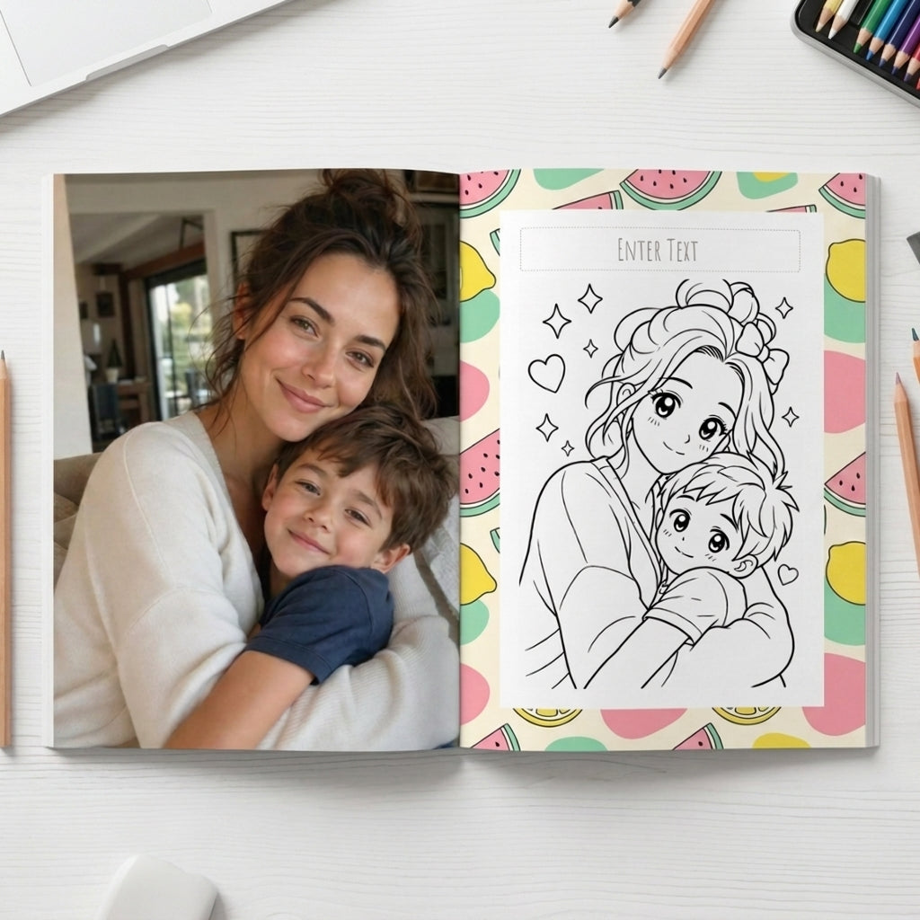 Sweet Story – Coloring Book