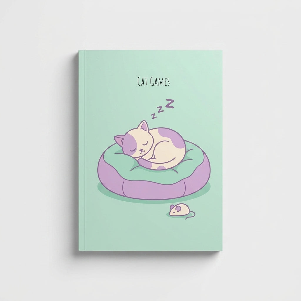 Cat Games – Coloring Book