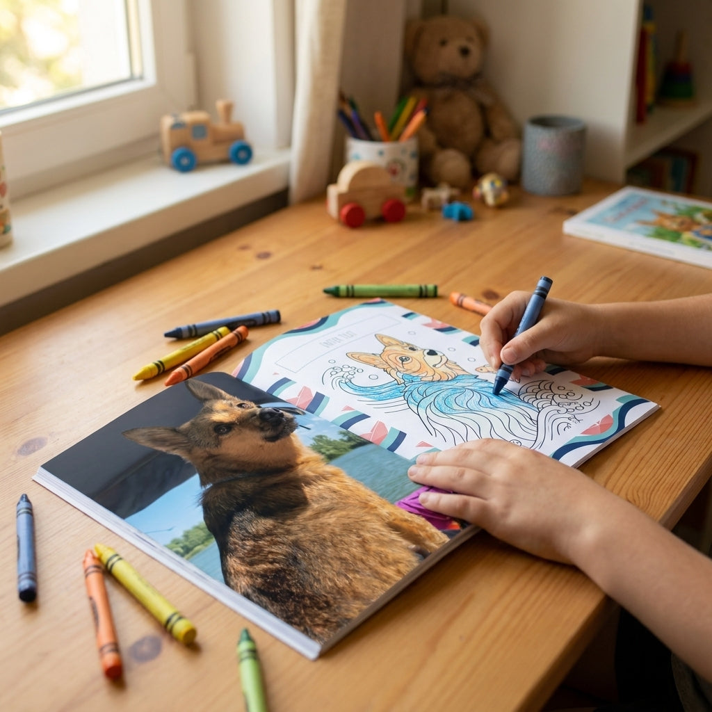 Sea Stories coloring book
