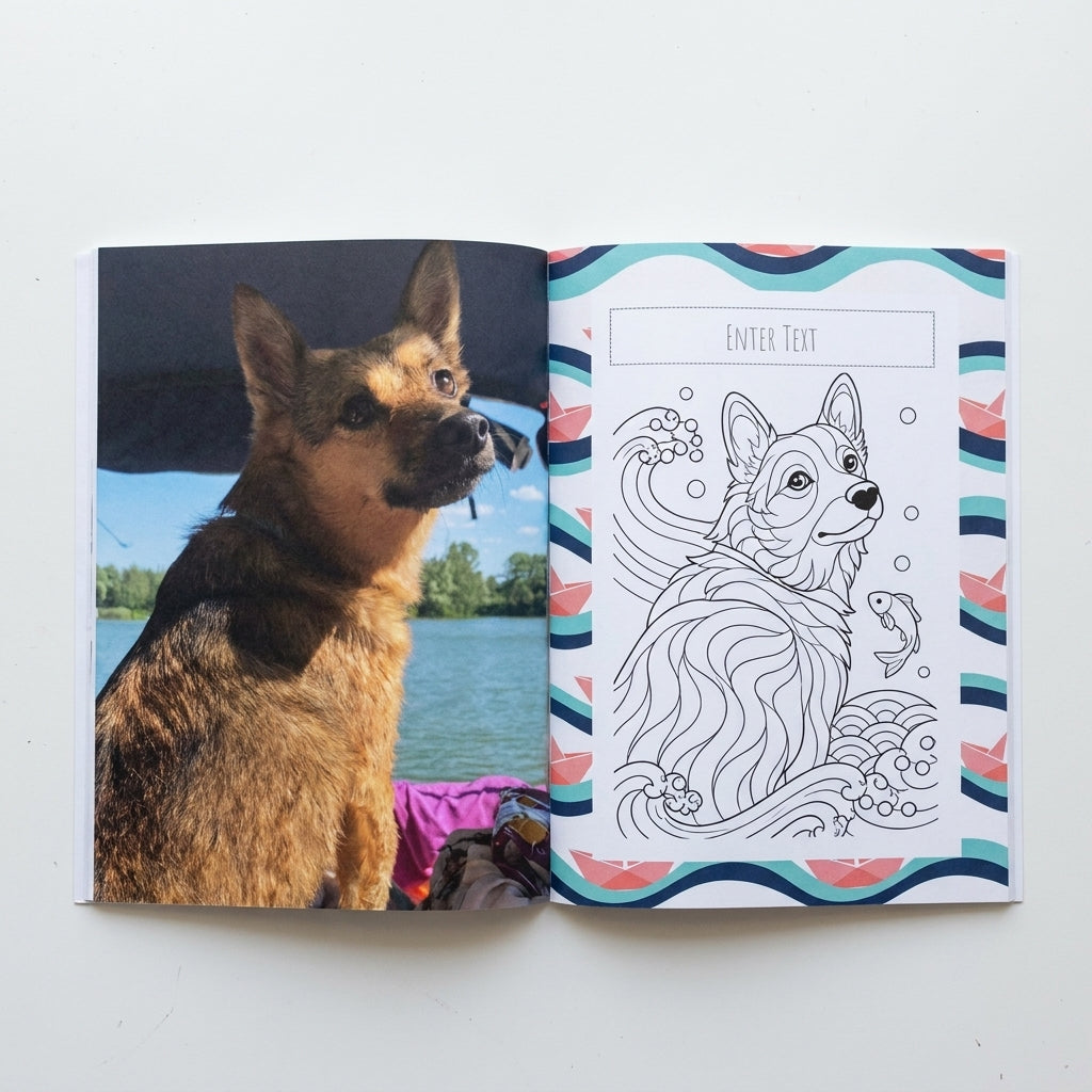 Sea Stories coloring book