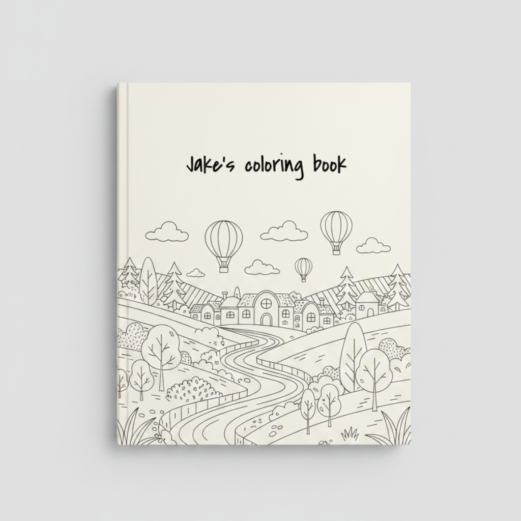 Coloring Book: Moments in Lines