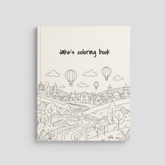 Coloring Book: Moments in Lines