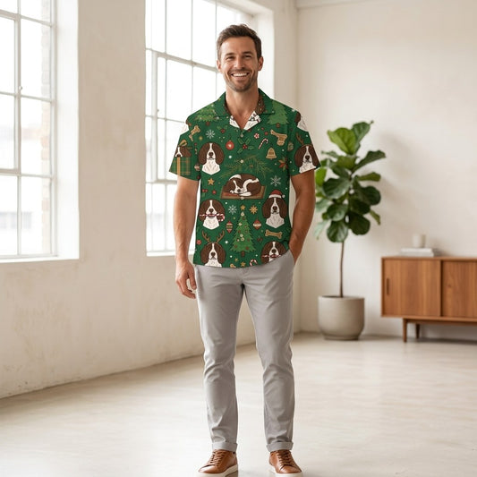 Hawaiian Shirt Christmas Dog room