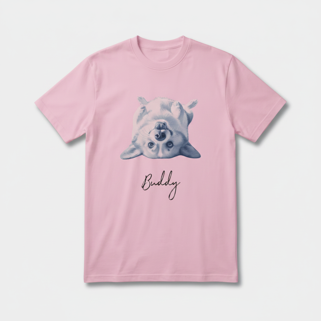 Pet Name Line T-shirt