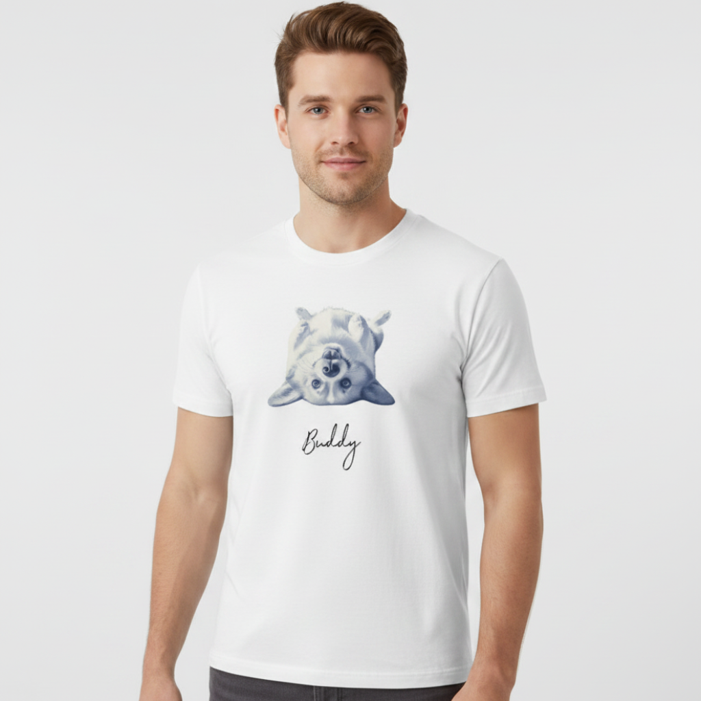 Pet Name Line T-shirt