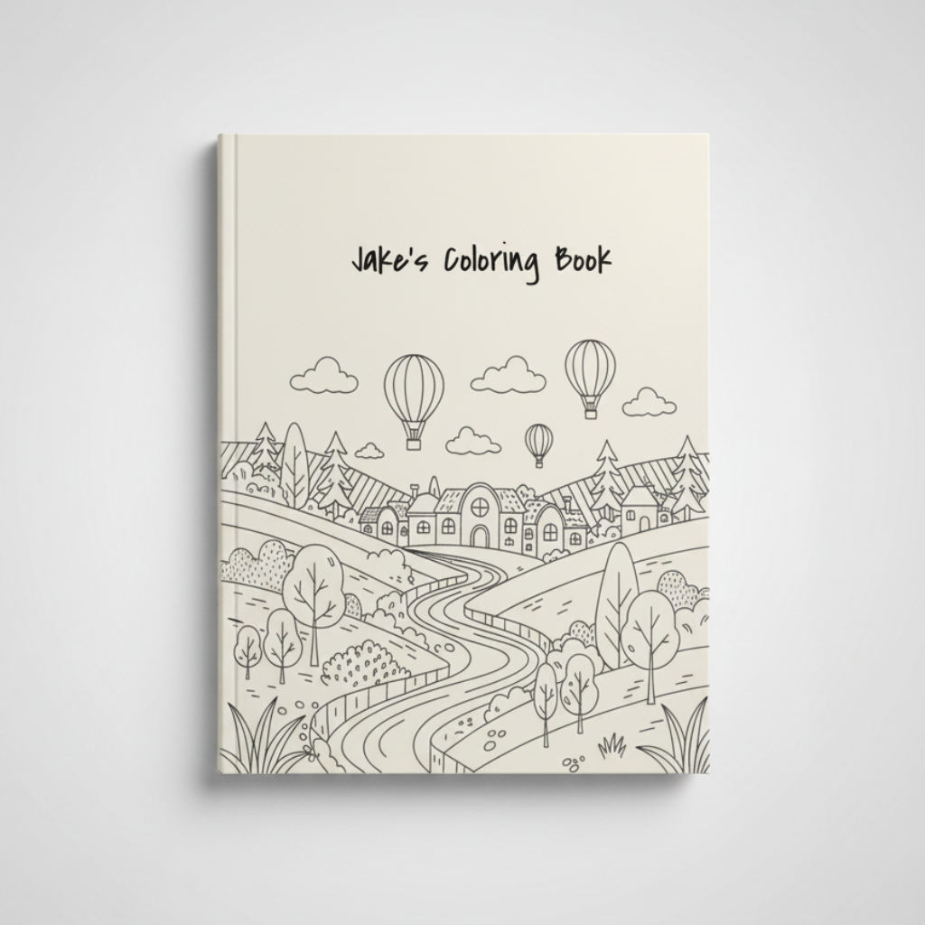 Coloring Book: Moments in Lines