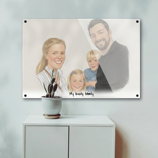 My Lovely Family Acrylic