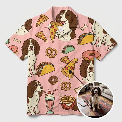 Hawaiian Shirt Diner Dog marketing