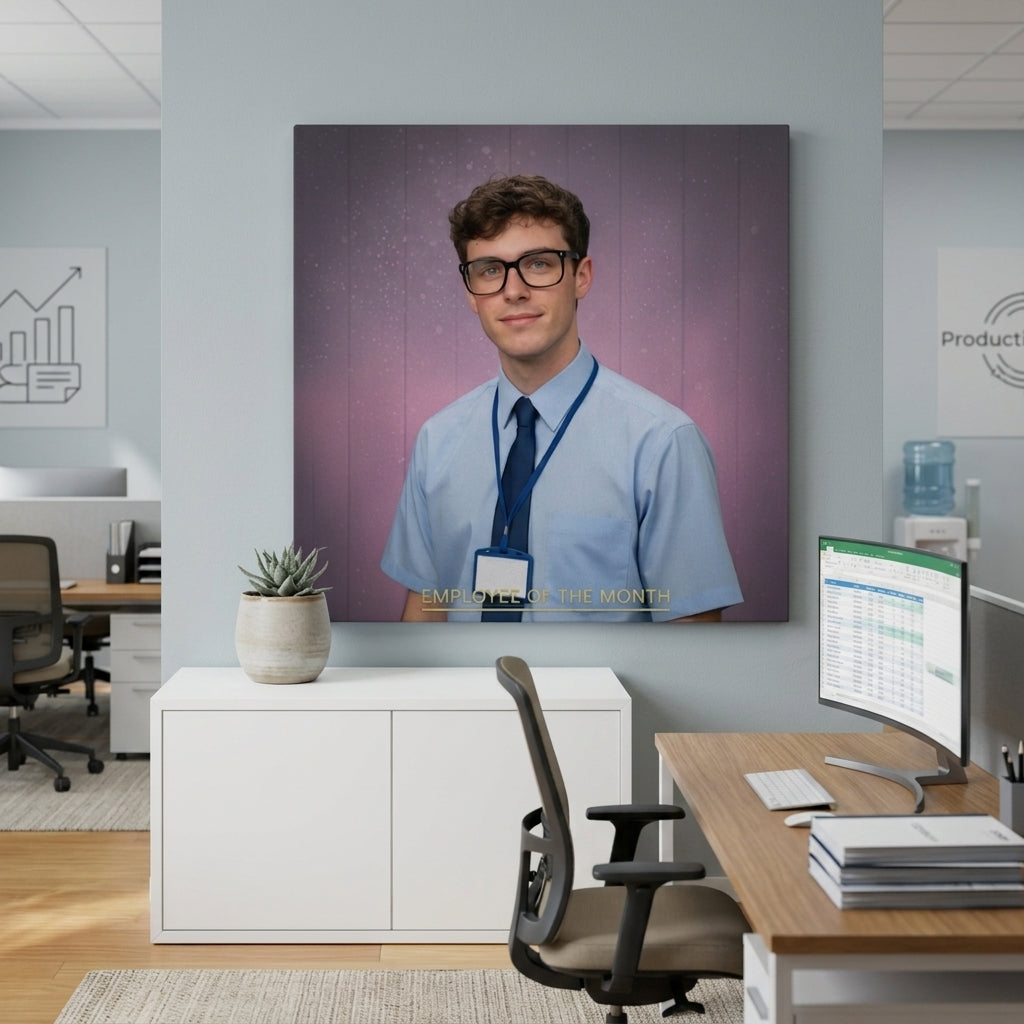 Employee of the Month Canvas