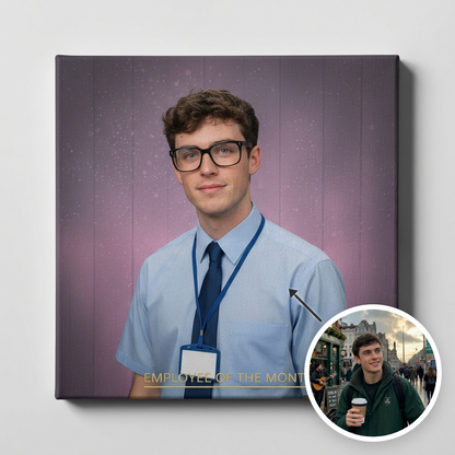 Employee of the Month Canvas