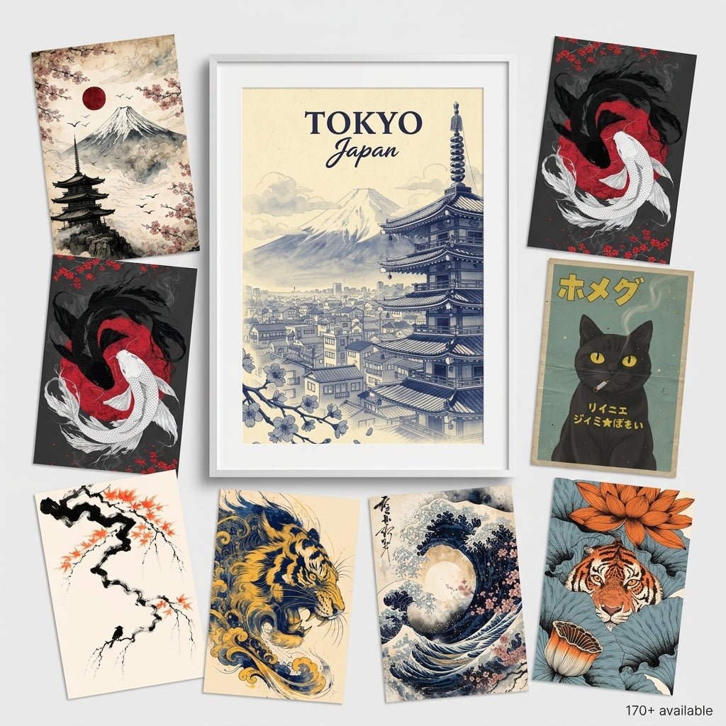 Enchanted Japan Framed Poster - Gallery of Inspiration