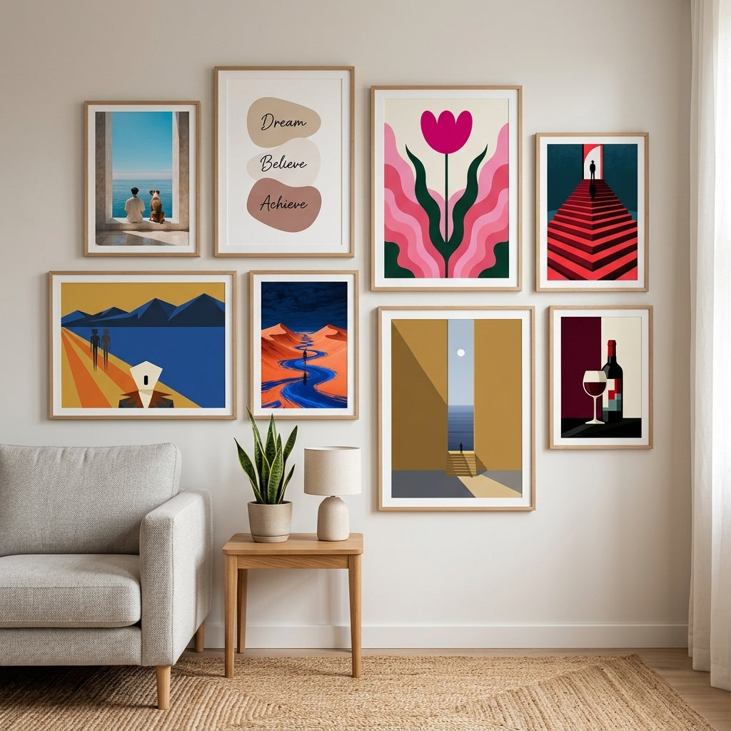 Framed Poster Minimalism