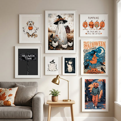 Framed Poster Halloween