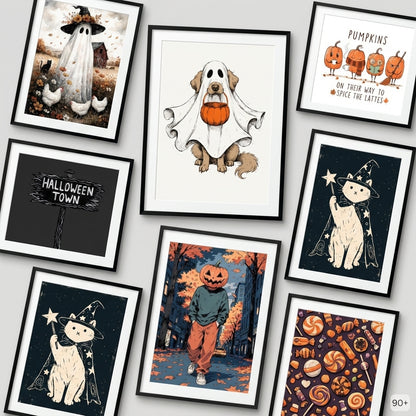 Framed Poster Halloween