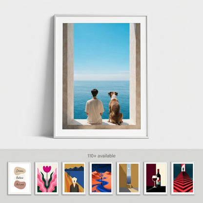 Framed Poster Minimalism