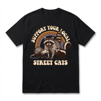 Local Street Cats Retro Tee