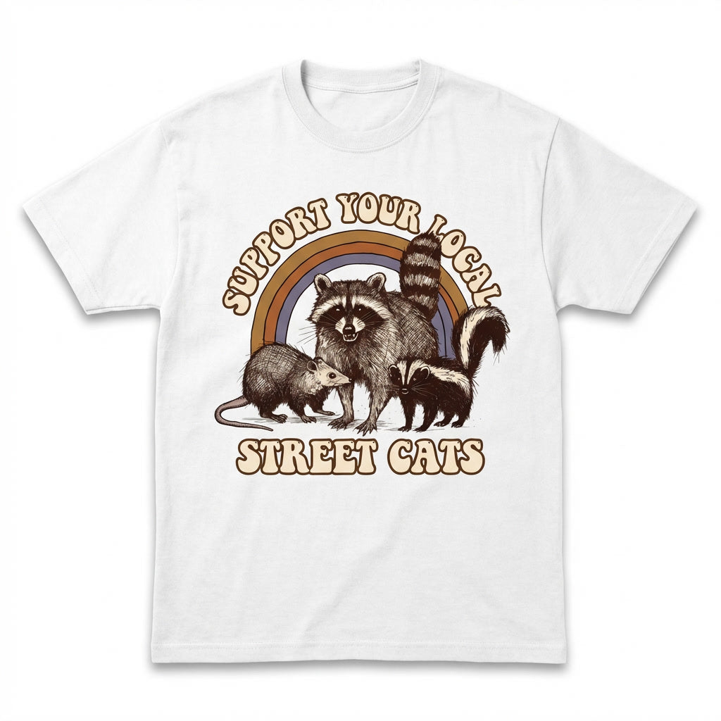 Local Street Cats Retro Tee