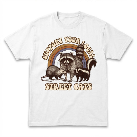 Local Street Cats Retro Tee