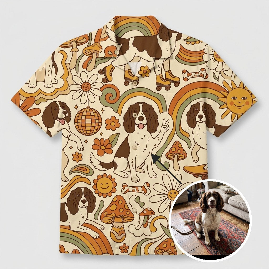Hawaiian Shirt Groovy Dog marketing