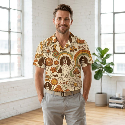 Hawaiian Shirt Groovy Dog room