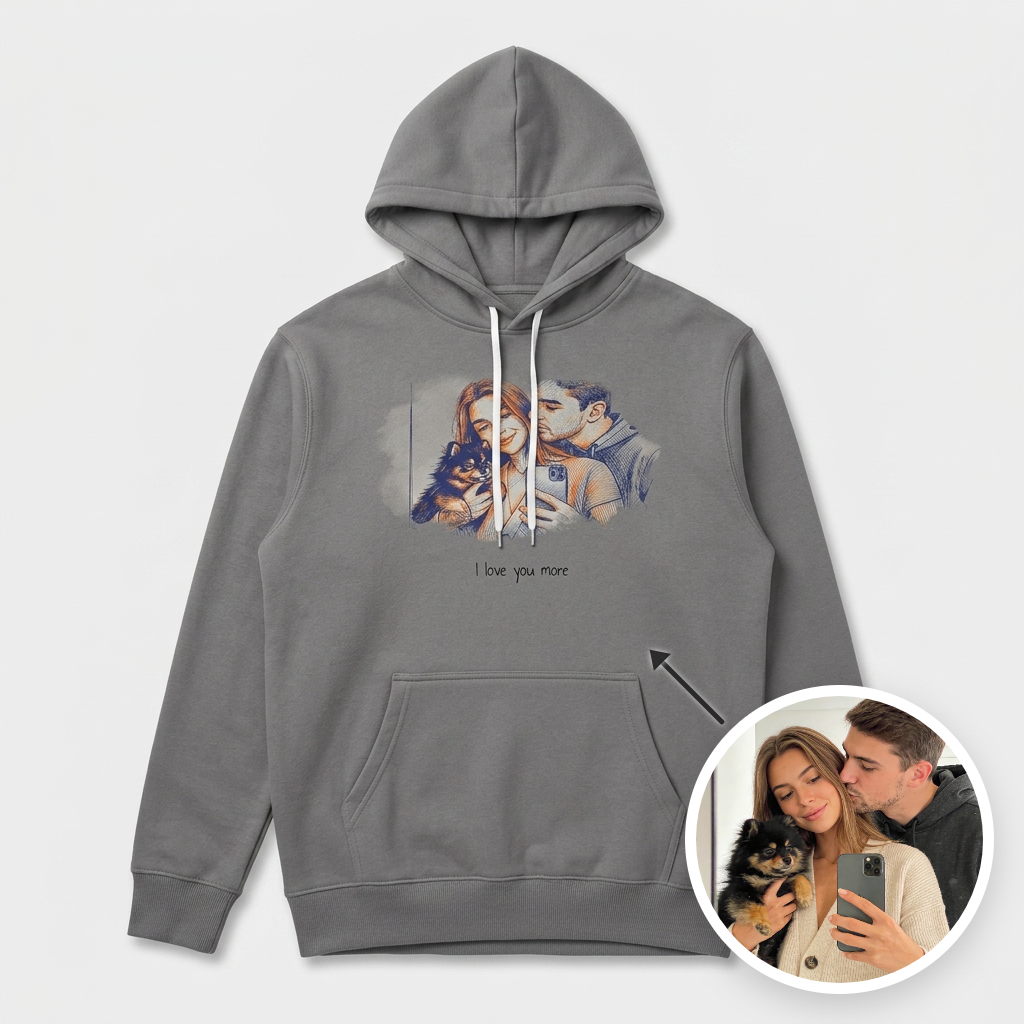 I love You More Hoodie