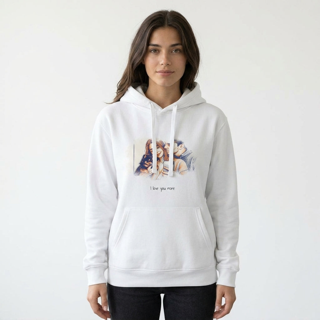 I love You More Hoodie