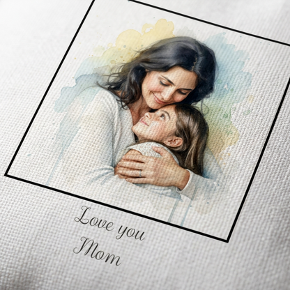 Love You Mom Pillow