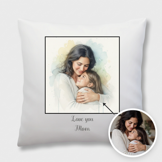 Love You Mom Pillow