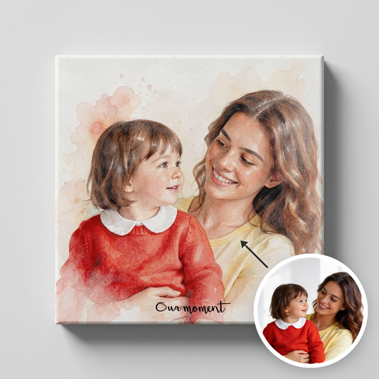 Watercolor Celebration Canvas
