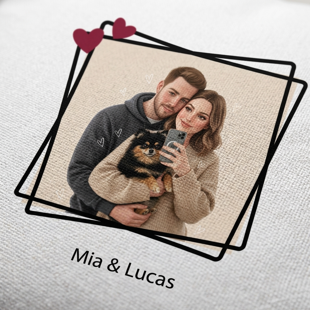 Personalized Couple Pillow