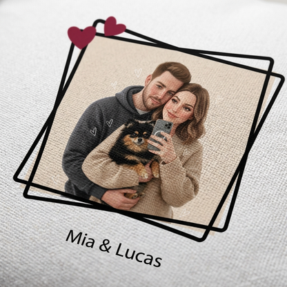Personalized Couple Pillow