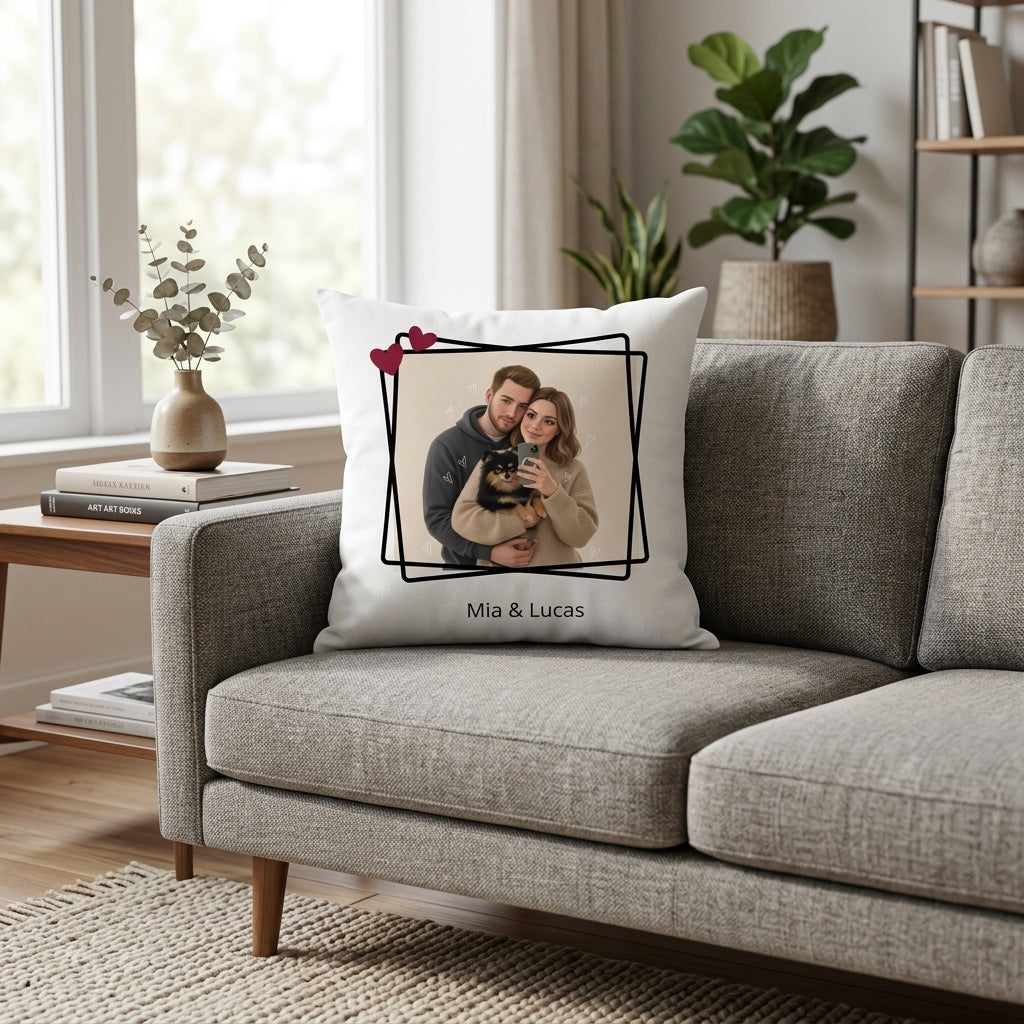 Personalized Couple Pillow
