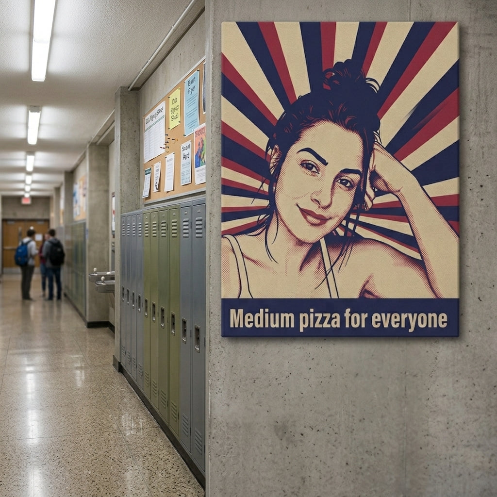 Vote For Me Canvas