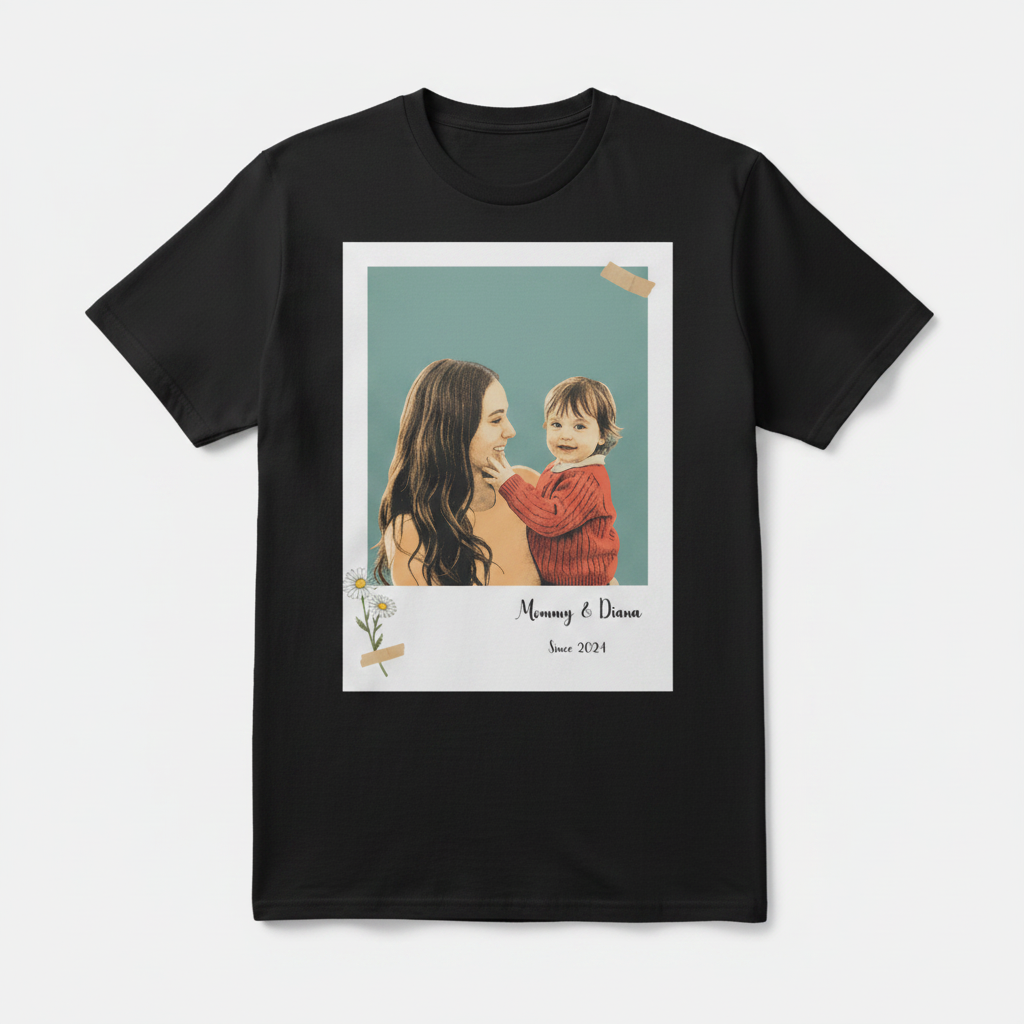 Mommy Polaroid Tshirt