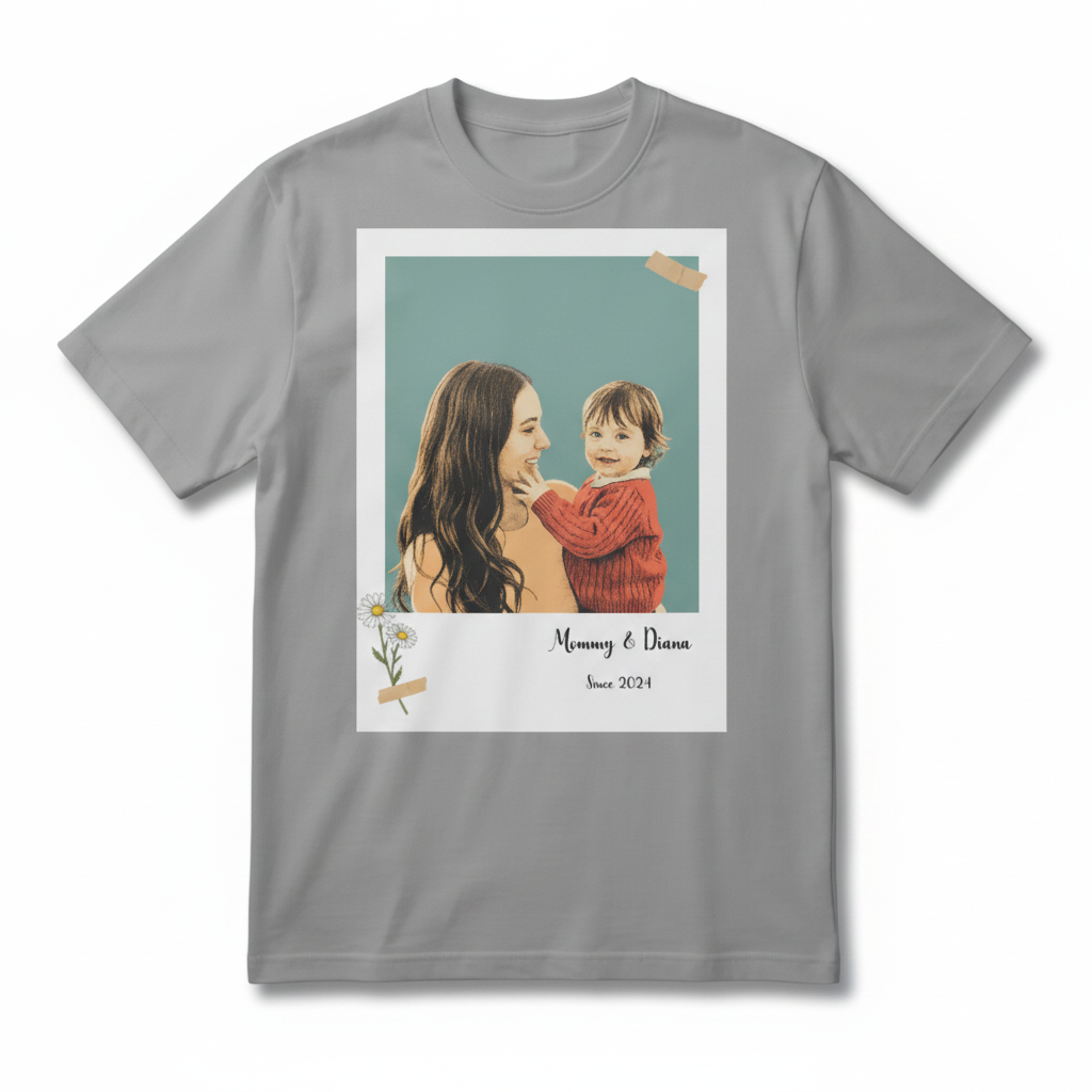 Mommy Polaroid Tshirt