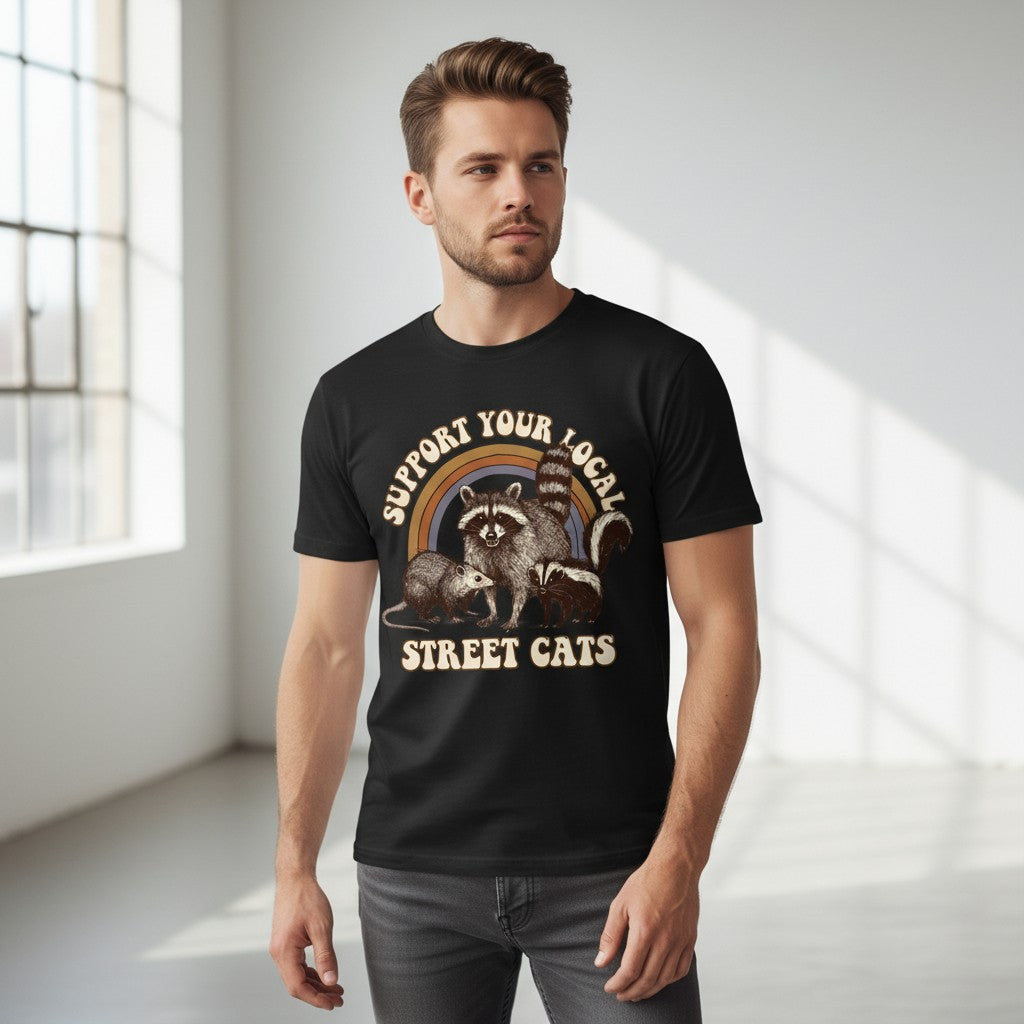 Local Street Cats Retro Tee