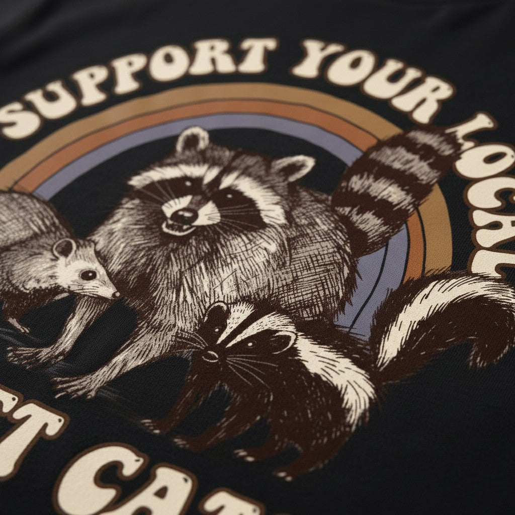 Local Street Cats Retro Tee