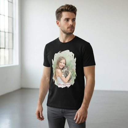 Watercolor Soft Portrait T Shirt